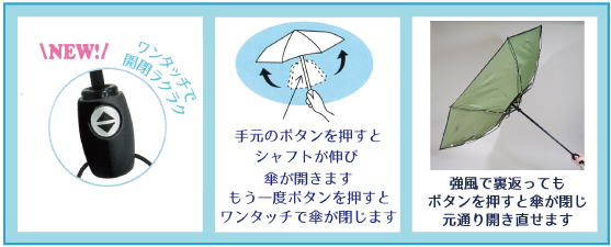 自動開閉傘